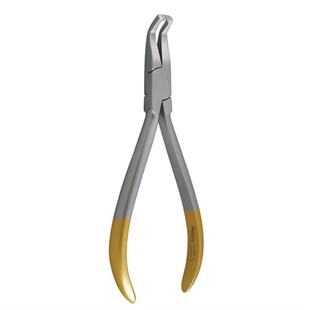 Orthodontic Pliers, Direct Bond Attachment Removing Plier-Angled